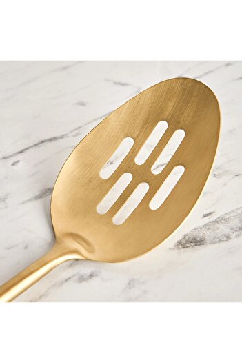 Generic Zarine Stainless Steel Slotted Spoon