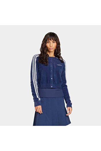adidas Originals Kadın Mavi Hırka (JW3644)