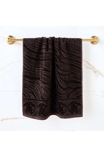 Generic Roberto Cavalli Home 550 GSM Okapi Cotton Hand Towel - 50x90 cm
