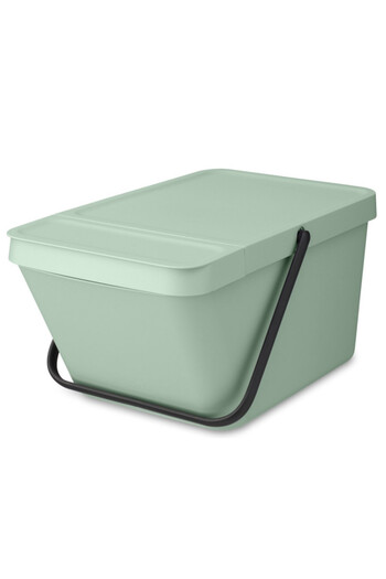 Brabantia Sort&Go 1006311 waste separation bin, 20 l, Stackable, Light green
