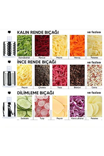 Cooker Stainless Steel Twist Grater Handle Vegetable Chopper