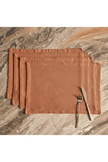 Generic Mondo Rustic 4-Piece Napkin set - 45x45 cm