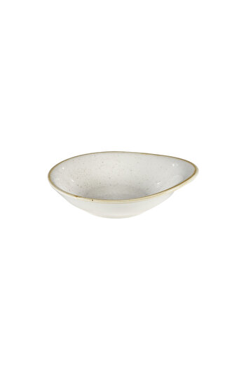 CHURCHILL Stonecast Round Ceramic Serving Dish, Barley White, 16 x 14.5 cm, 170 ml