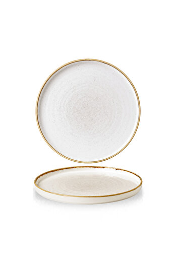 CHURCHILL Stonecast Barley White Walled Chef's Plate – 27.5cm, Ceramic