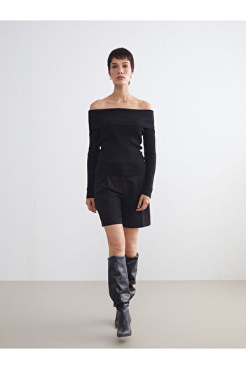 LC Waikiki Boat Neck Women's Knitwear Sweater