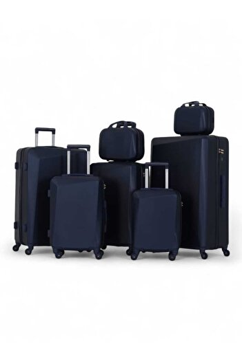 Red Sea Dabash travel bag set - 7 pieces - with flexible covers - and a fixed digital lock - available in several colors