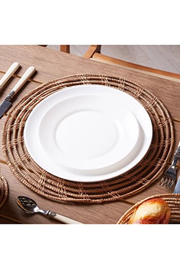 Generic Greenfield Round Placemat - Set of 2