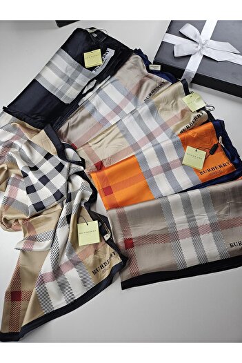 Webinay Home Καρό B Σχέδιο Βαμβακερό Σα scarf Νέας Σεζόν Premium Σαφάρι