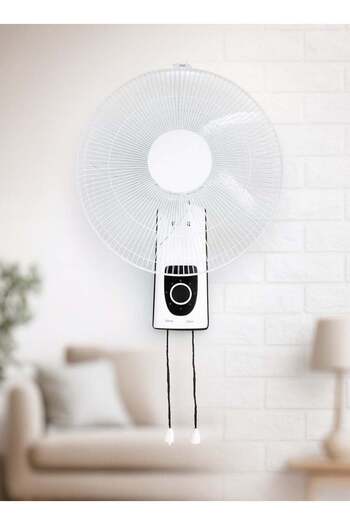 Hammer Wall Fan White Cover | Wall Fan with Three Speeds and Low Energy Consumption