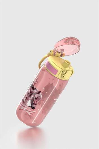 Renga Rybo-X Patterned 530 ml Children's Water Bottle 912164 Pink