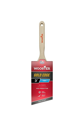 Wooster Gold Edge Smooth Finish Firm Angle Paint Brush 3inch