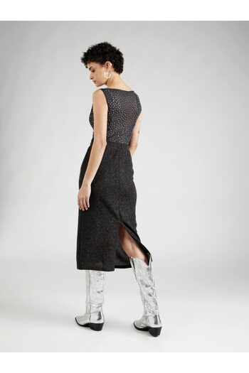 Vero Moda Dark grey tapered knitted skirt