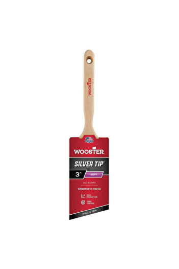 Wooster Silvertip Smoothest Finish Soft Angle Paint Brush 3inch