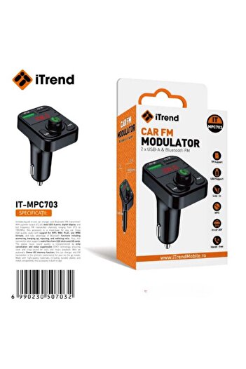 itrend MODULATOR MPC 703 BLUETOOTH 2 X USB MICROSD AUX