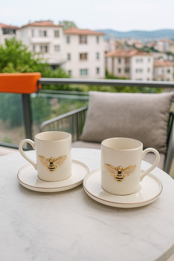 Sillage Home Coffee Cup Set for 2 People