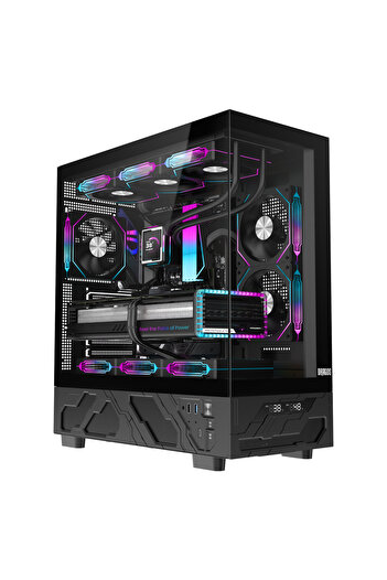 DRAGOS DRx7619 Ryzen 5 5600 32GB 1TB NVMe 8GB RTX5060 24.5 İnç 200Hz 1ms Oyuncu Hazır Sistem