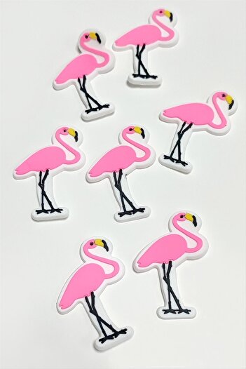 ZERO LAND Hn-Shop Flamingo Silicone Figure 1 Piece-Pink