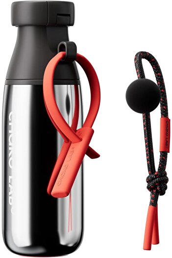 CHAKO LAB Insulated Stainless Steel Water Bottle with Two Strap | BPA-Free Leak Proof