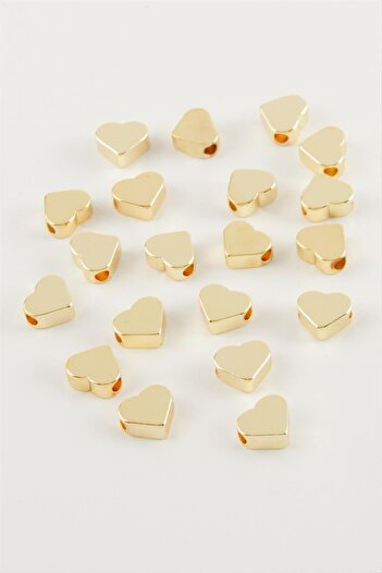 ZERO LAND Bestonly 0.4 mm Heart Spacer 20 Pieces-Yellow