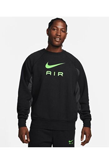 Nike Sportswear Air Men's (Oversized) Black Sweatshirt