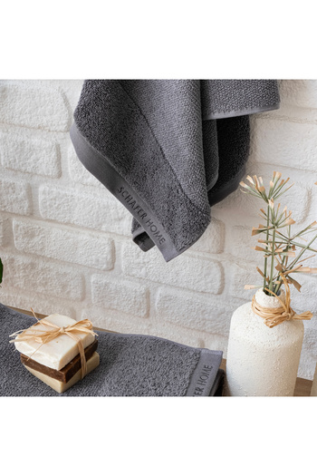 Schafer Home Soft Touch Towel 70X140 cm 1 Piece-Anthracite