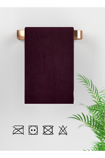 American Linen Feather Touch Bath Towel 550 GSM 100% Cotton Terry 70x140 cm -Luxury Feel, Quick Dry - Maroon