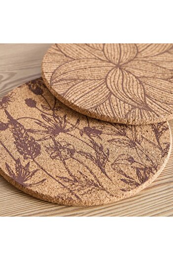 Generic Delight Cork Trivet - Set of 2