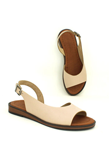 Deripabuc Genuine Leather Women's Leather Sandals Dp-0076