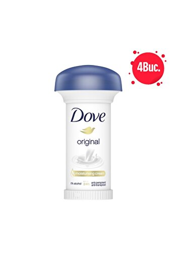 Dove DEODORANT 50ML MUSHROOM CREAM 4 pieces