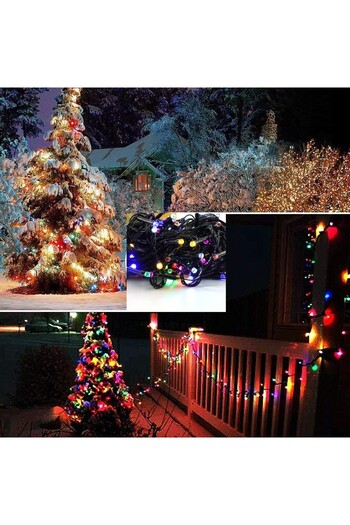 Flippy Yoto Christmas Installation 24m, 300 LED, 8 Modes, Multicolor, Indoor, Black Wire, Controller