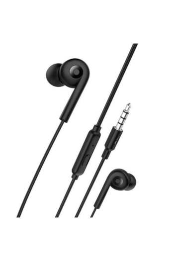 oraimo In-Ear Wired Bass Headphones With Mic Black