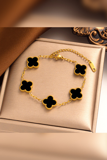 The Collection Non-Tarnish Gold Steel Bracelet
