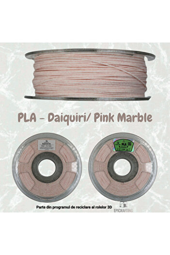 Epic Crafting Filament 3D PLA - Daiquiri / Pink Marble (1KG)