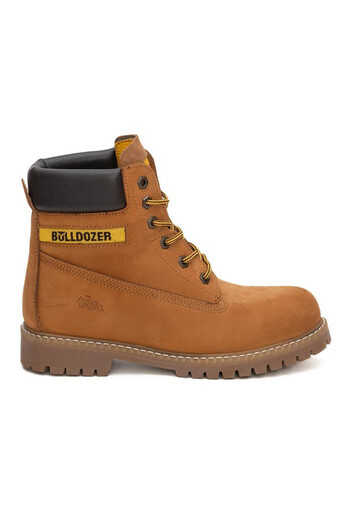 Bulldozer Ανδρικές μπότες και μποτάκια με κορδόνια Nubuck Cinnamon 250122