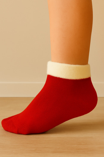 Emsay Store 3 Pairs of Children's Socks Winter, Thick, Short Thermal Socket Socks Winter Socks