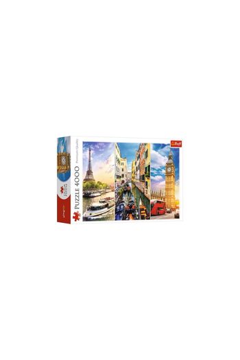 Trefl PUZZLE 4000 CALATORIE IN EUROPA