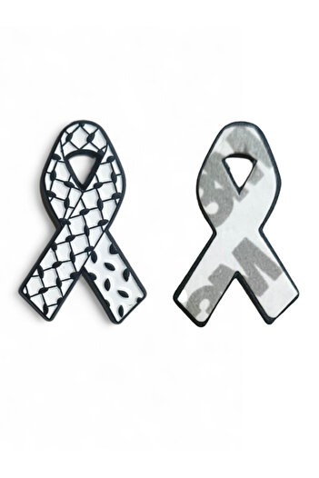 Generic Metal Sticker for Mobile Keffiyeh Shaped