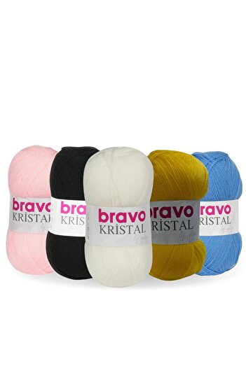 Bravo Crystal 100 Grams 5 Cubes 100% Acrylic