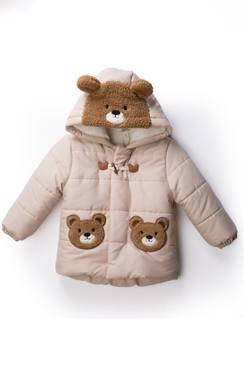 Midimod Water and Windproof Hooded Inflatable Winter Boy's Coat 2-6 Years Old 51398