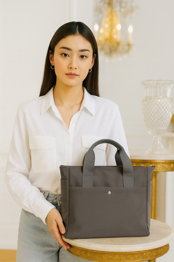 ESTUTE Luxury Multi-Compartment Minimal Tote & Shoulder Bag