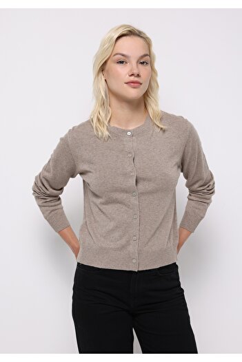 Colin's Slim Fit Women's Beige Cardigan
