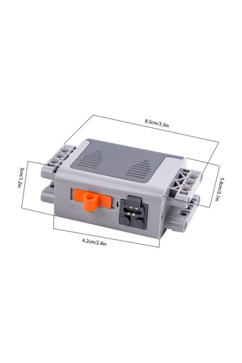 Choice6 AA battery box MOC Power Functions Part Building Blocks Train Track Motor Battery Box Infrared Remot