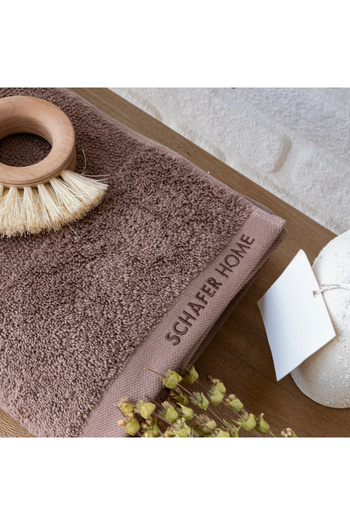 Schafer Home Soft Touch Towel 70X140 cm 1 Piece-Brown