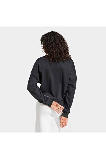 adidas Essentials Women's Black Sweatshirt (Je0016)