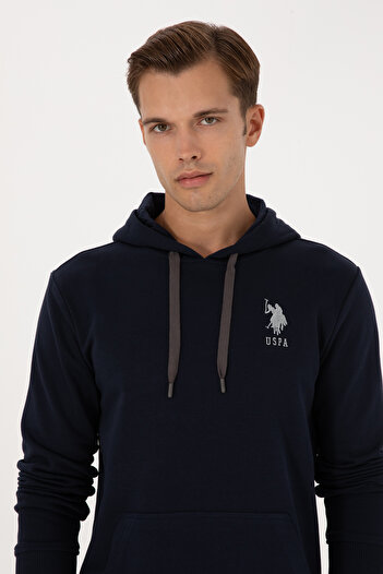 U.S. Polo Assn. Men's Navy Blue Basic Sweatshirt 50307703-Vr033
