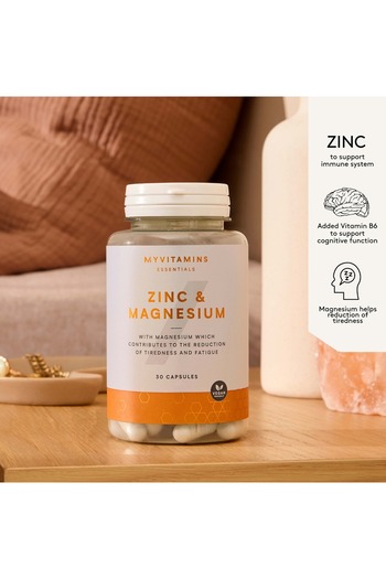 MYVITAMINS Essentials Zinc & Magnesium 30 Capsules