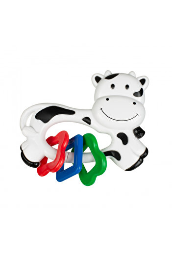 Akuku Teething toy for children Vacuta with silicone rings, rounded shapes, suitable size