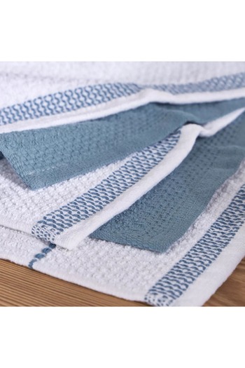 Generic Nina 2-Piece Stripe Kitchen Towel Set - 50x70 cm