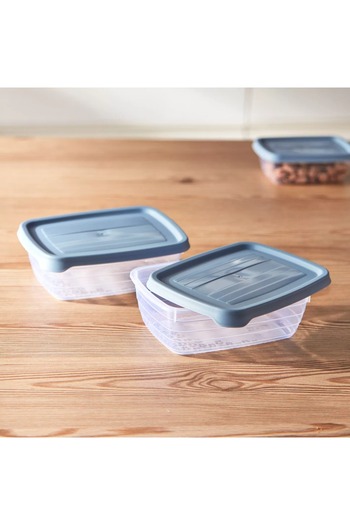 Generic Pearl 2-Piece Food Container Set - 600 ml