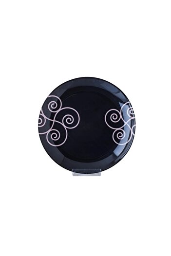 ORIAN Arcopal round dessert, breakfast and fruit serving plates set, 6 pieces, 19 cm